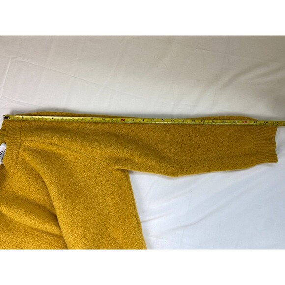 Magaschoni Women’s Size Medium Mustard Yellow Cozy Soft Stretchy Autumn Fall - Picture 6 of 7